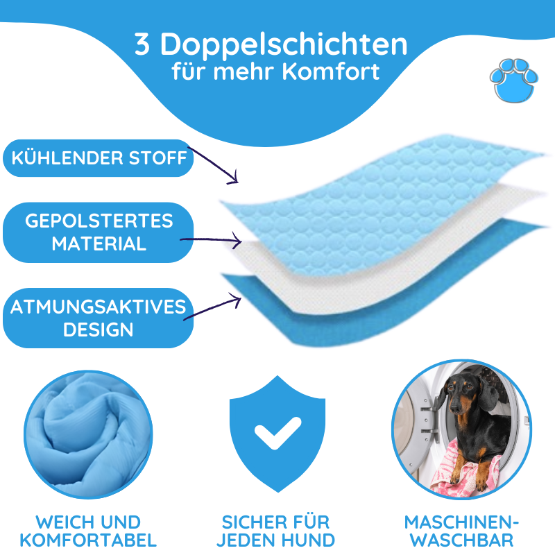 MrFluffyFriend – Die beste Kühlmatte für Hunde