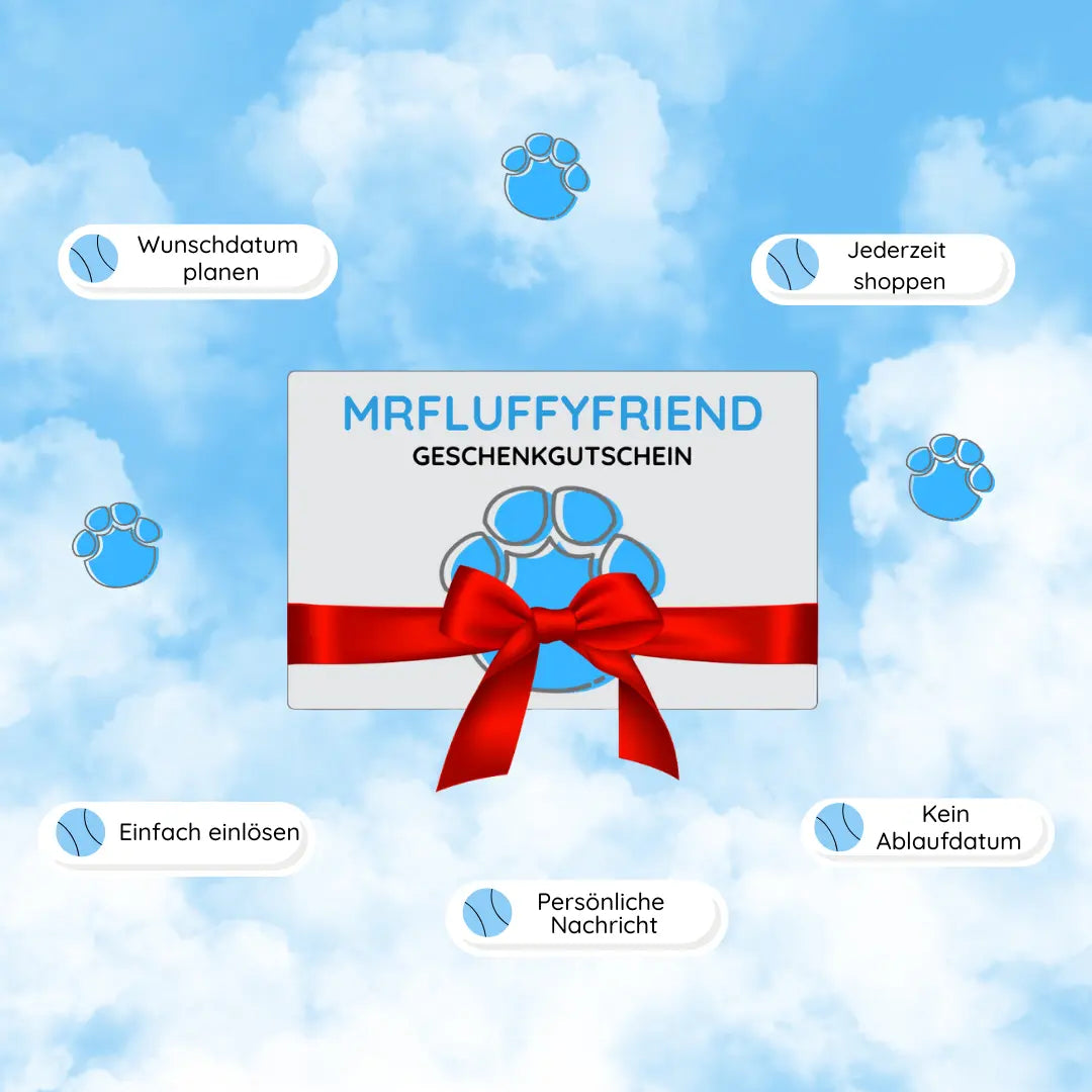 MrFluffyFriend - Geschenkkarte