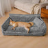 MrFluffyFriend® - Orthopädisches Waschbares Hundesofa